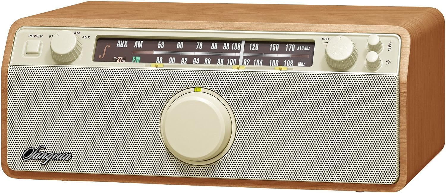 Amazon.co.jp: Sangean WR-12 AM/FM Analog Wooden Cabinet Receiver